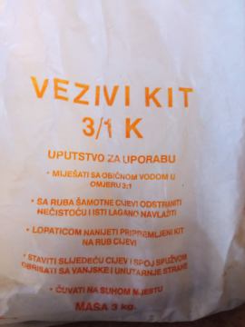 KIT ŠAMOTNI PGM 3KG